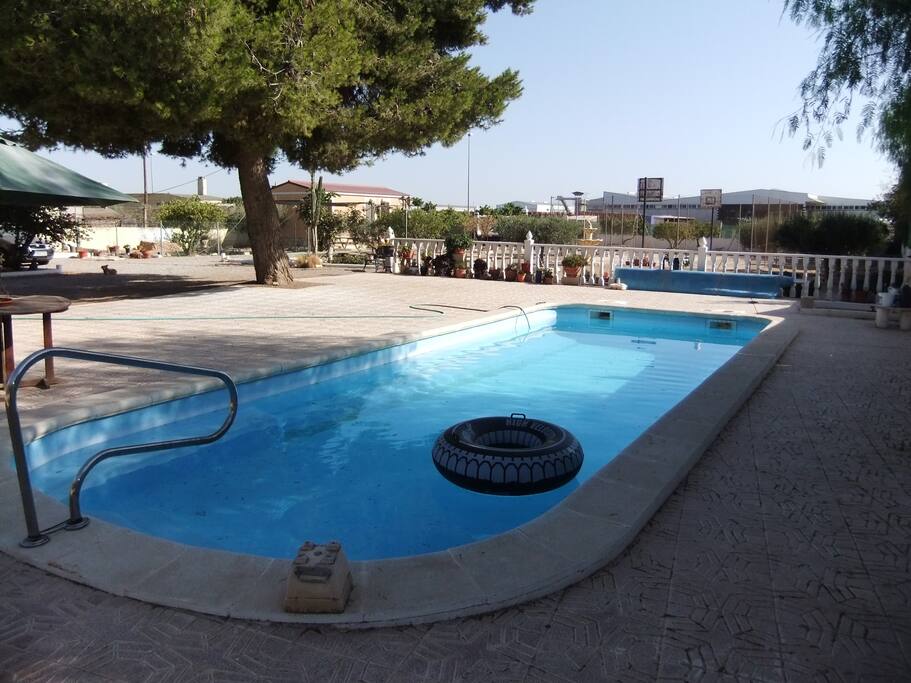 The 10x4 pool ideal on a hot day