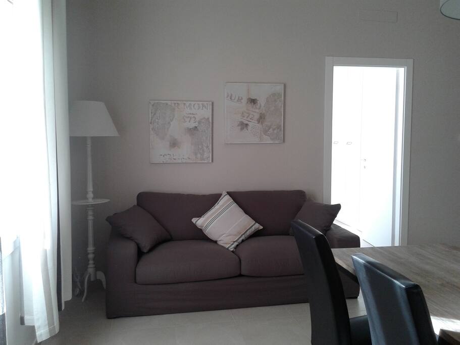 Divano letto a due posti