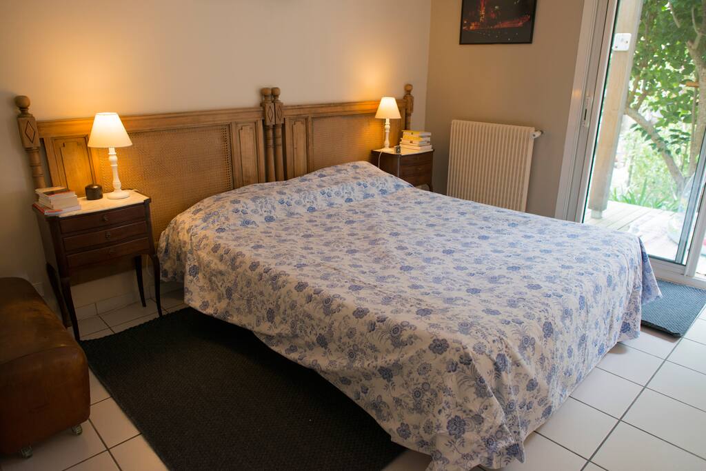 Suite parentale ouverte sur le jardin