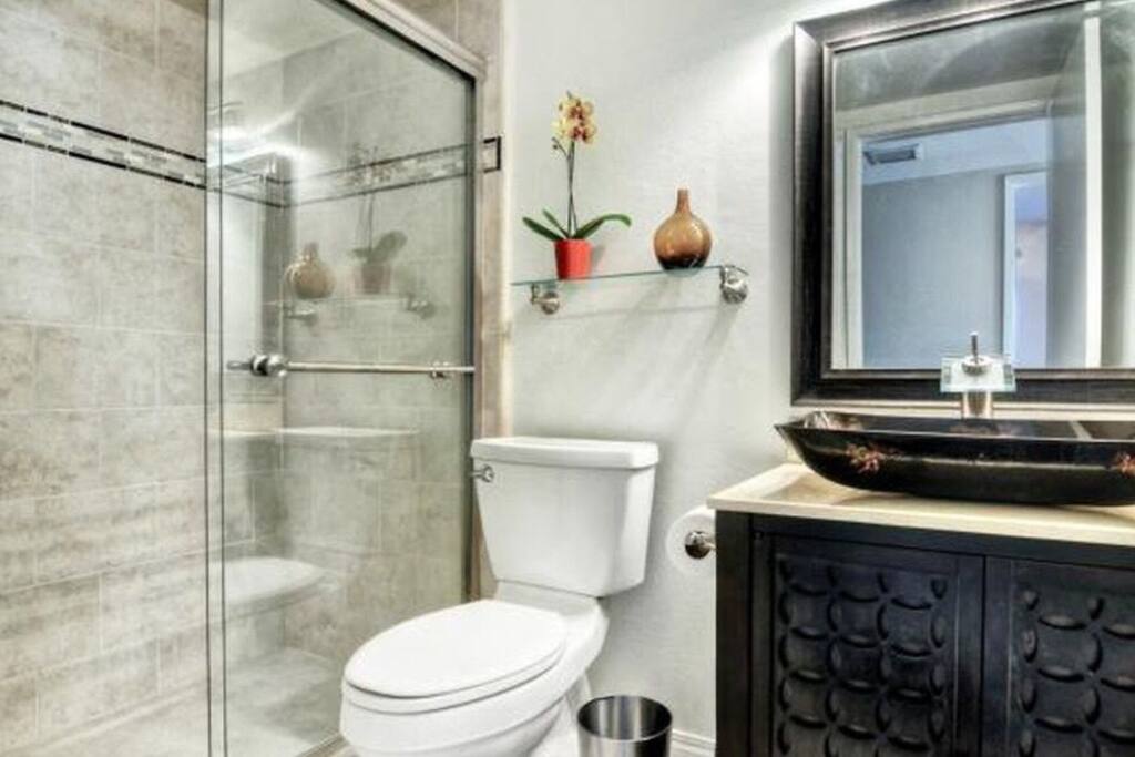 shared downstairs bathroom