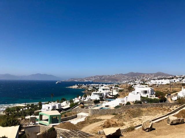 Arion 2 new, Sea view over Town of Mykonos wifi