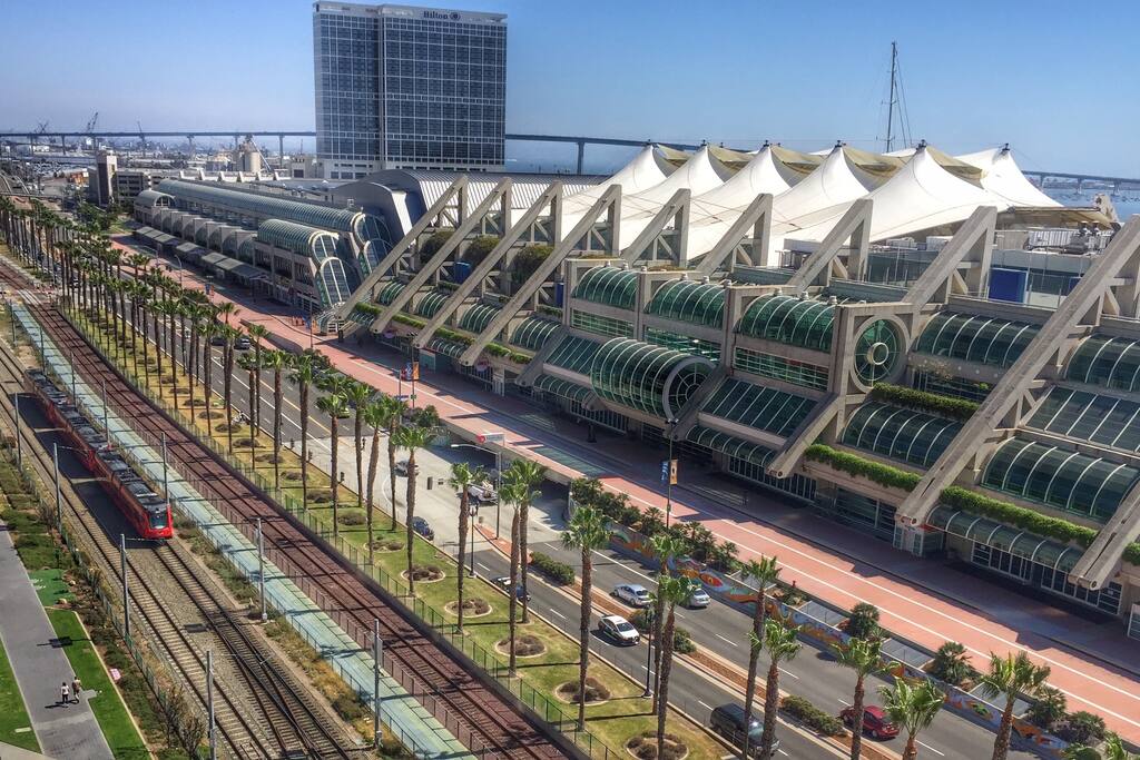 15 mins walk to Convention Center