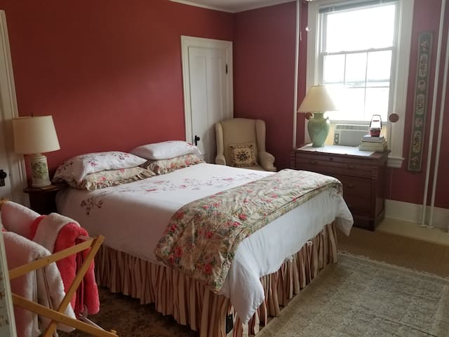 Romantic Rose Room in 1901 Victorian
