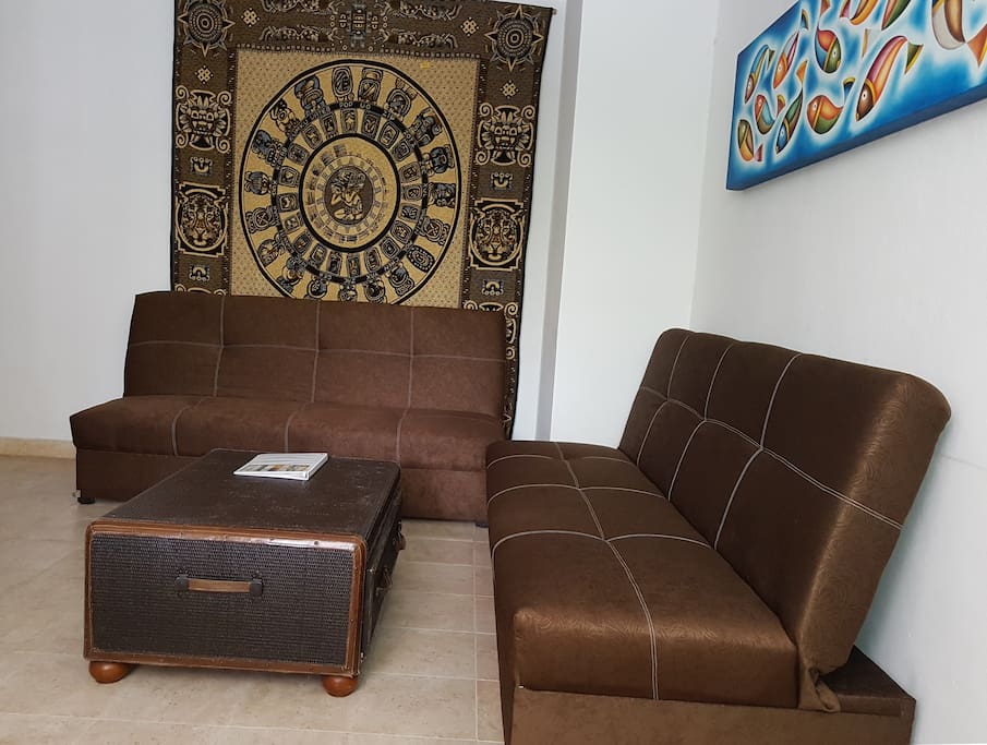 Sofa bed for 2 more people