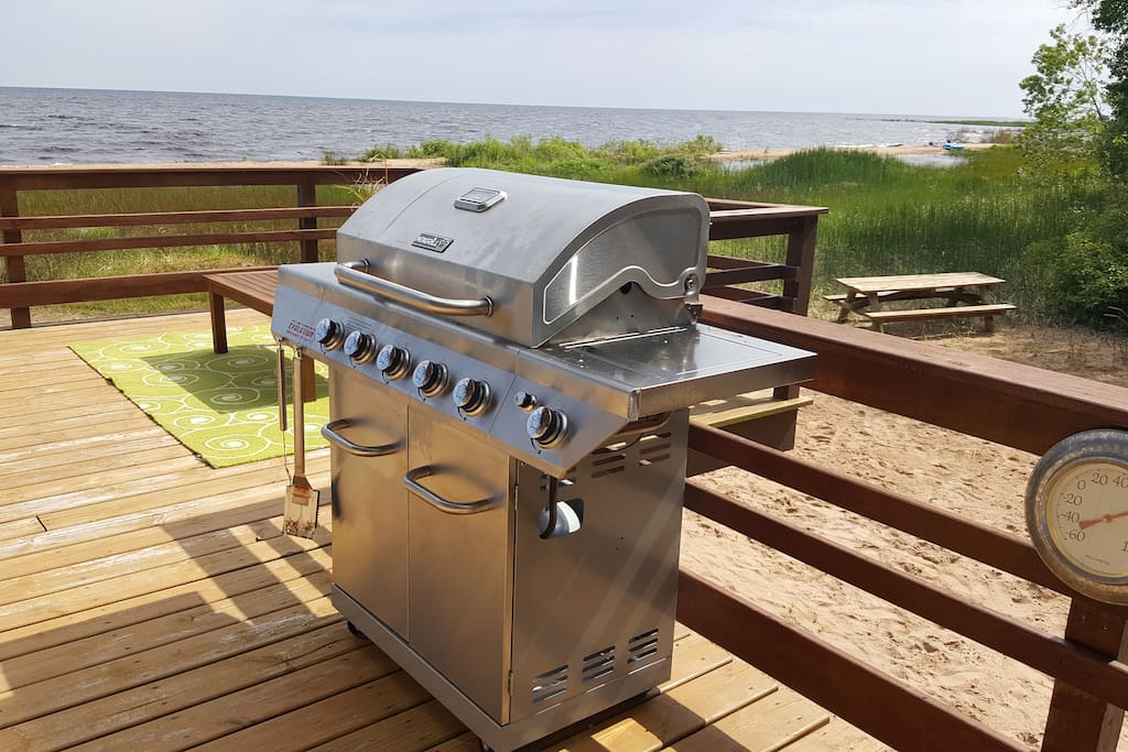 New 5-burner infared grill