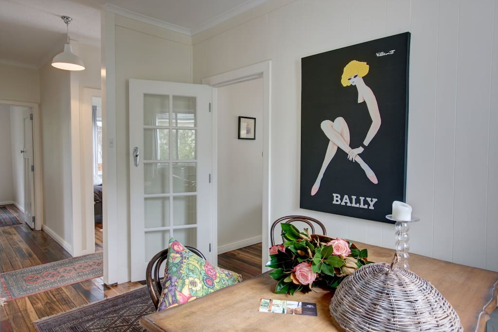 We renovated the cottage to reflect the ambience of the 50's style.