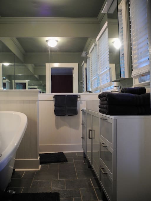 En suite bathroom