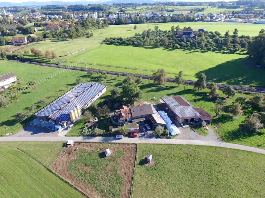 Mitten im Grünen und dennoch in Stadtnähe