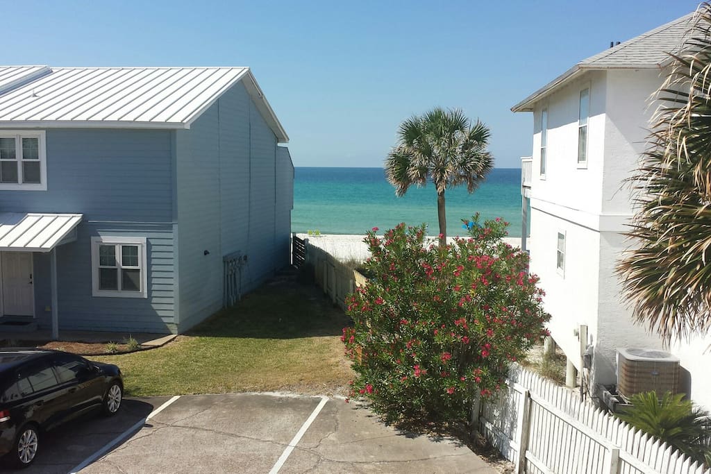 Your view from the balcony. Its better in person.