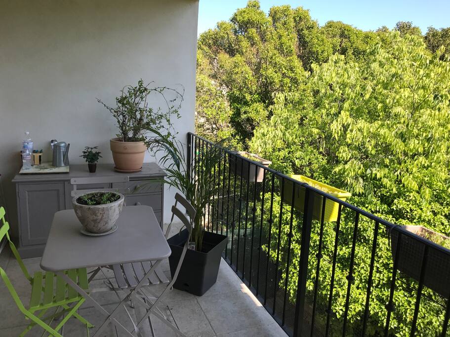 Terrasse sans vis à vis