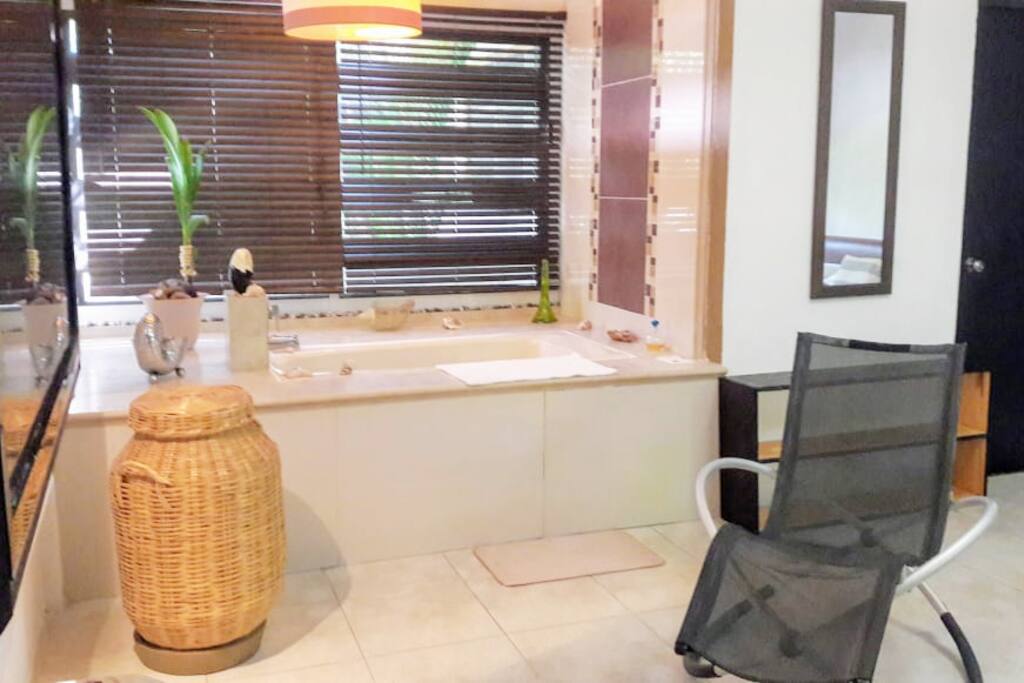 JACUZZI DENTRO DE LA HABITACIÓN