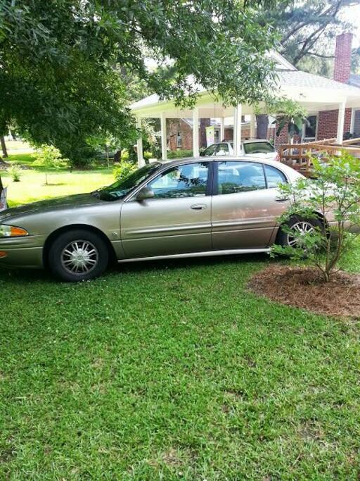 Vehicle you are welcome to use behind carport. Very relaxing place to sit and unwind