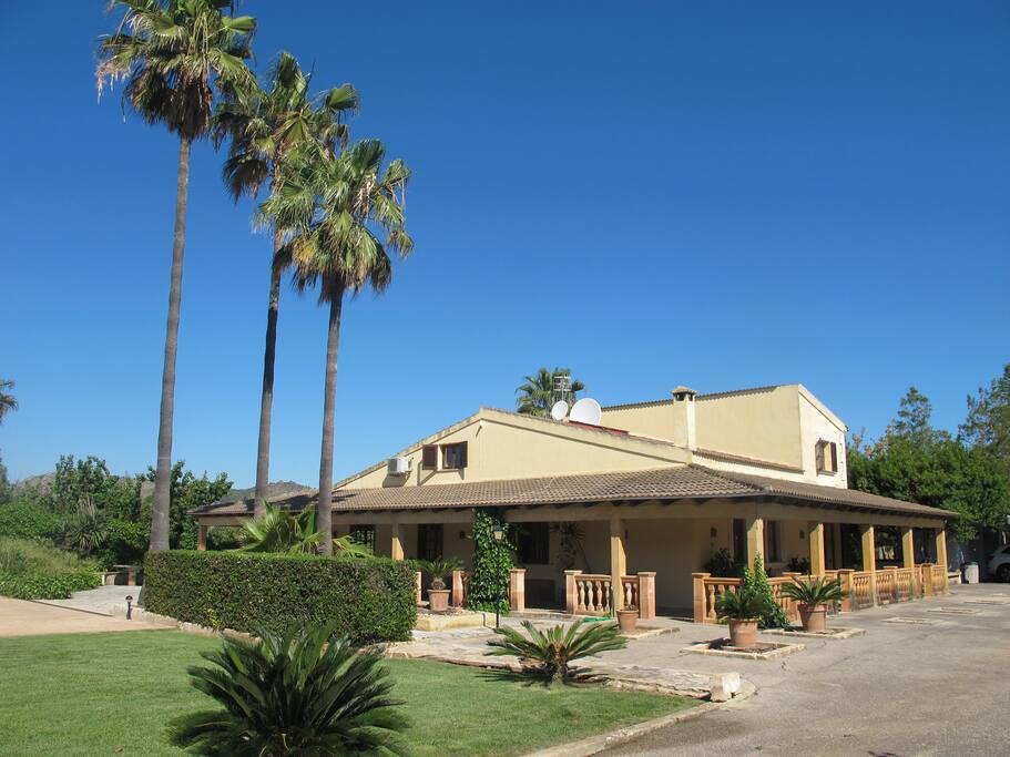 Fachada de la casa