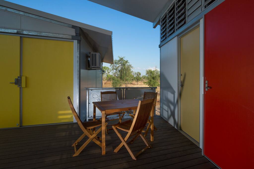 A breezy verandah to enjoy the views