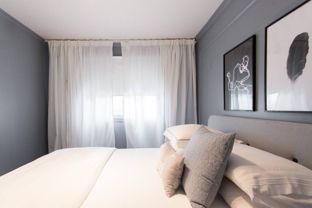 Black out curtains, or sheers
