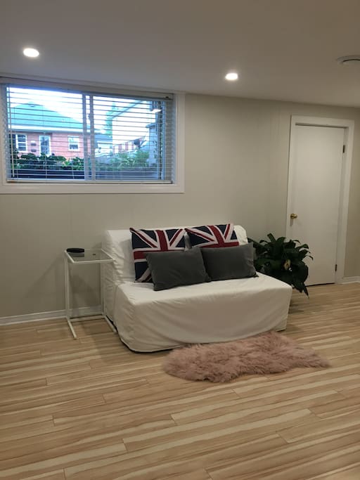 The sofa bed