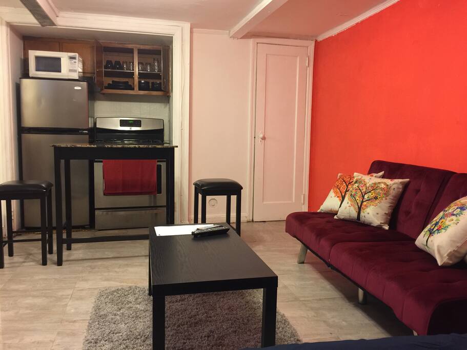 Very large and spacious studio
