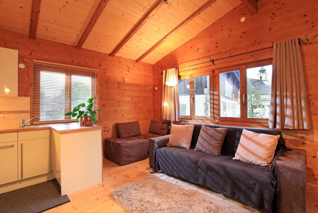 The sofa and loungers