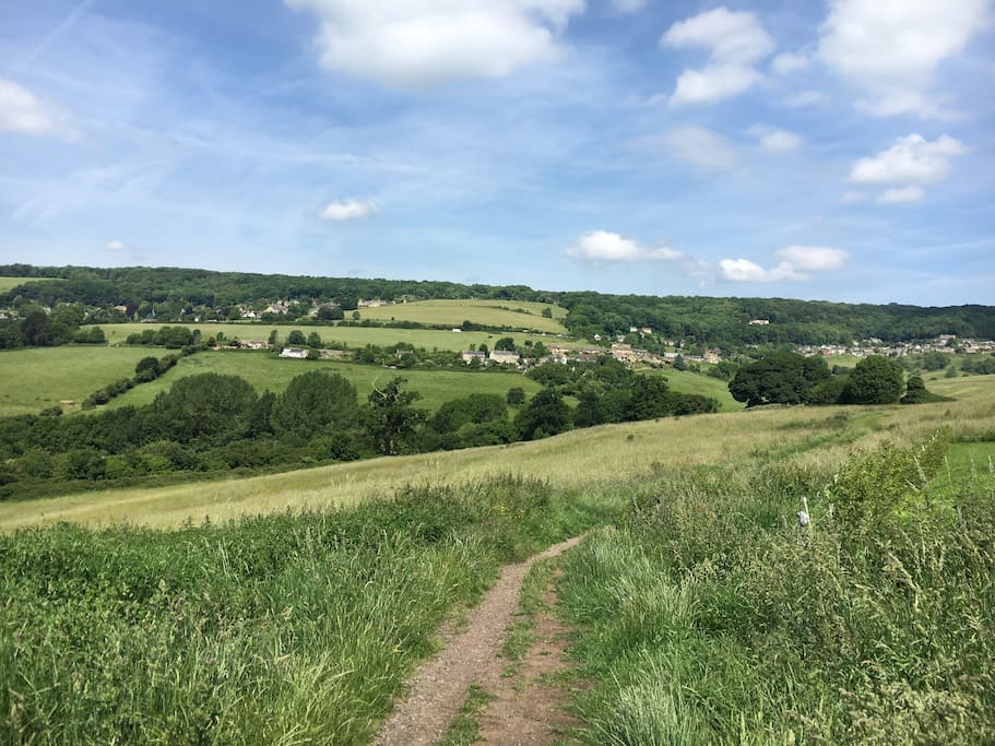 Beautiful walks a stone's throw away.