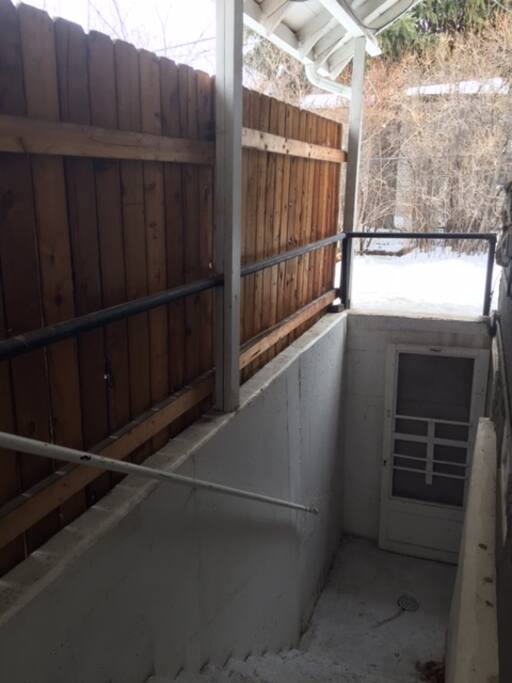 Private entrance