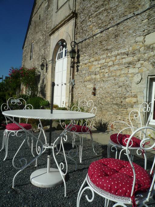l'entrée du Manoir