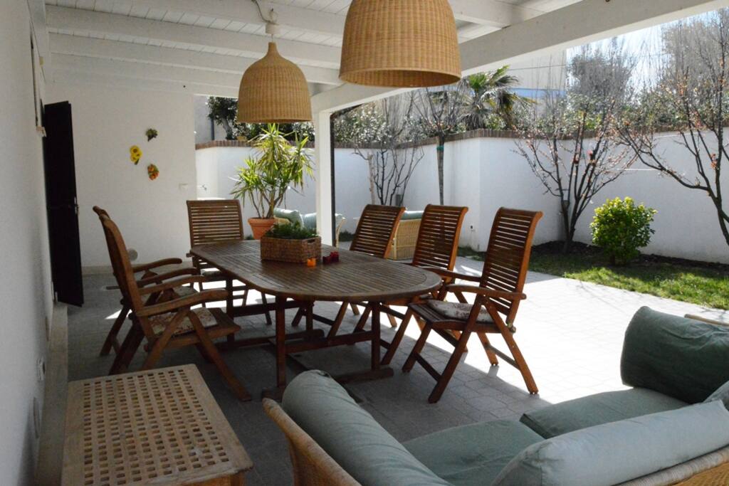 Il giardino sul retro