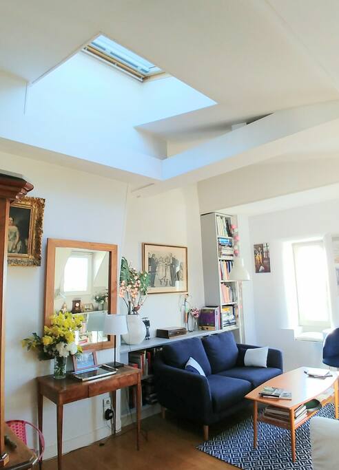 Les 4 m de hauteur de plafond !