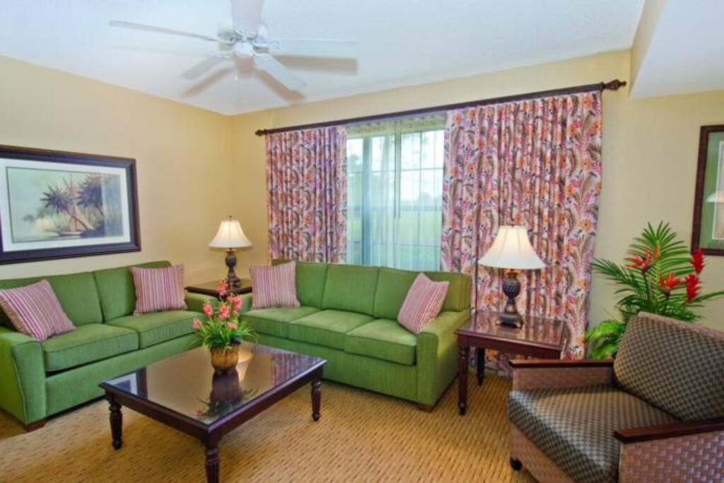 view of one of the livings rooms in the complex