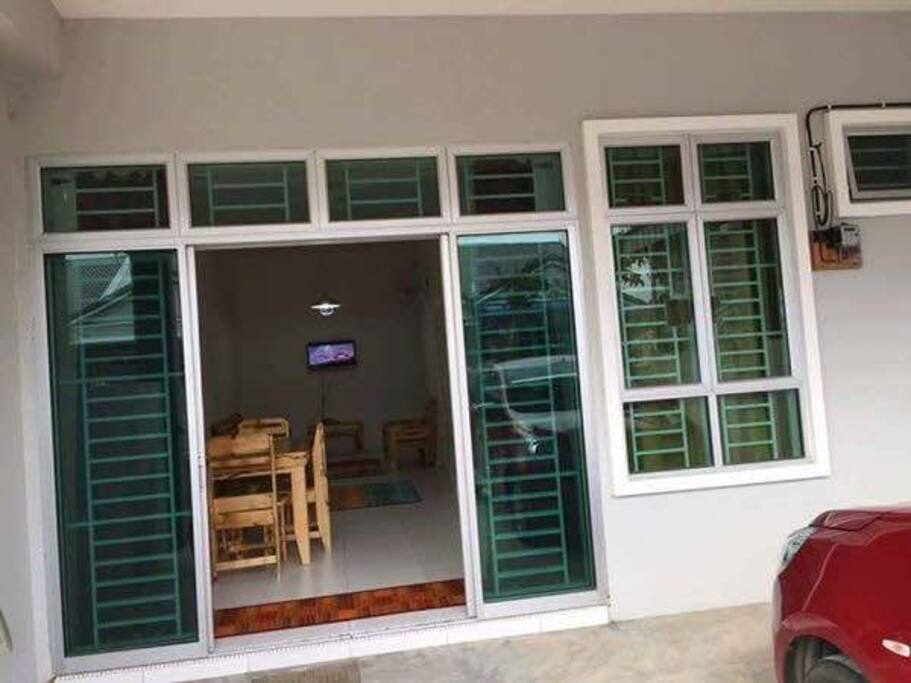 View from outside & ample parking space