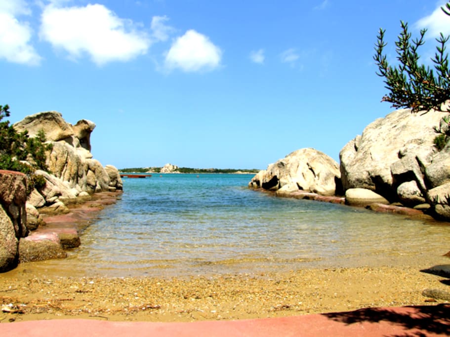 Veduta dalla Spiaggia "privata"