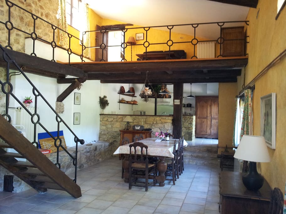 The Dining Area and Gallery