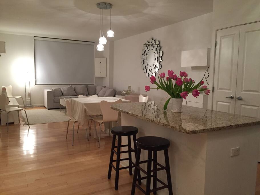 Spaceous living room