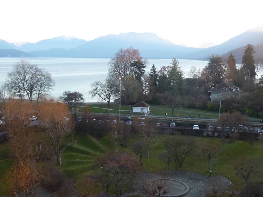 Parc privé de la résidence