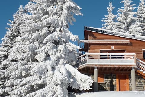 Ski-in/ski-out chalet, 10 pers, Chamrousse 1650