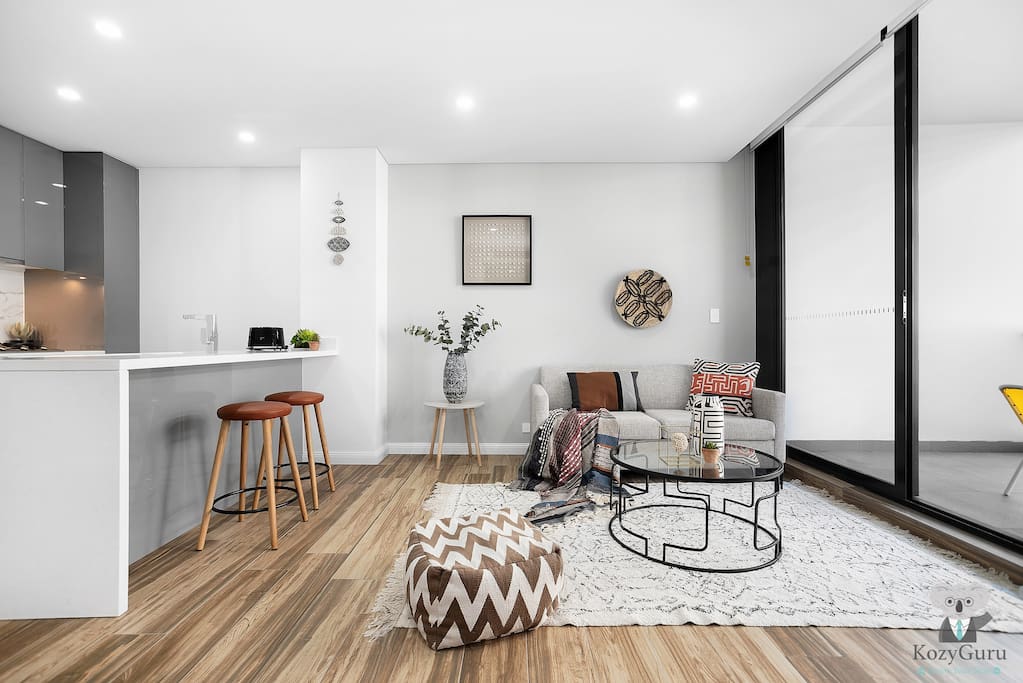 Stylish Decorations in Living Area