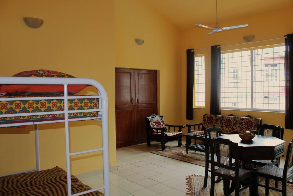 Living and dining area