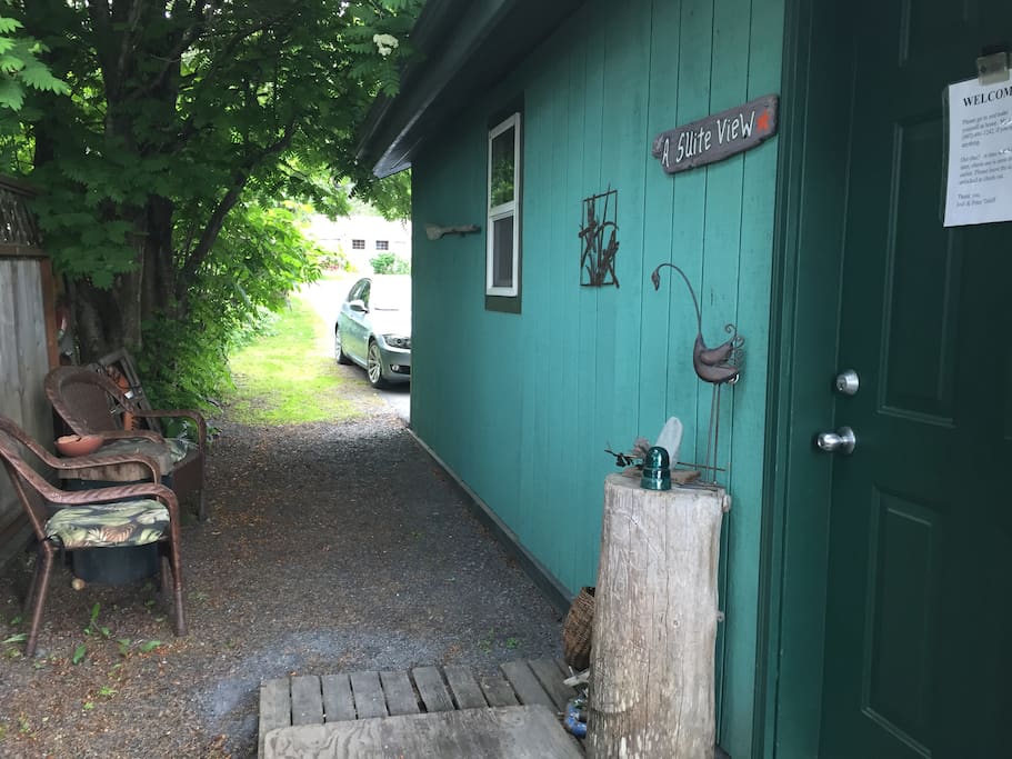 Private entrance