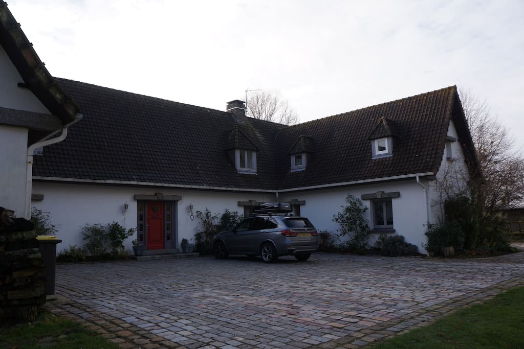 Plenty of parking with double garages