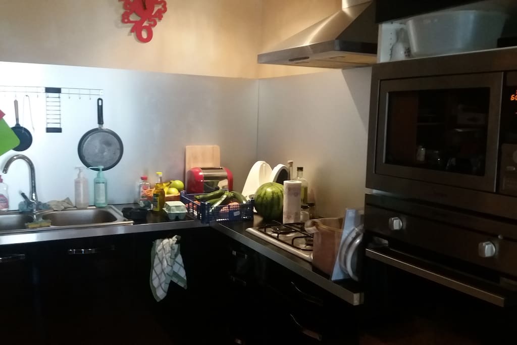 Voici la cuisine !