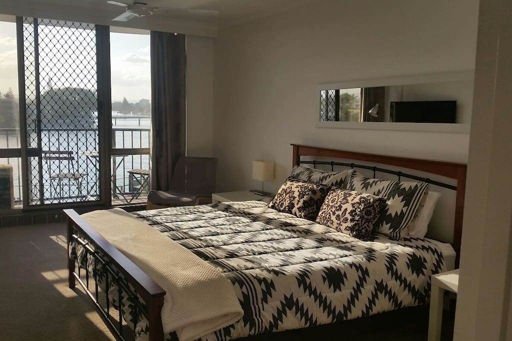 Master bedroom with King bed