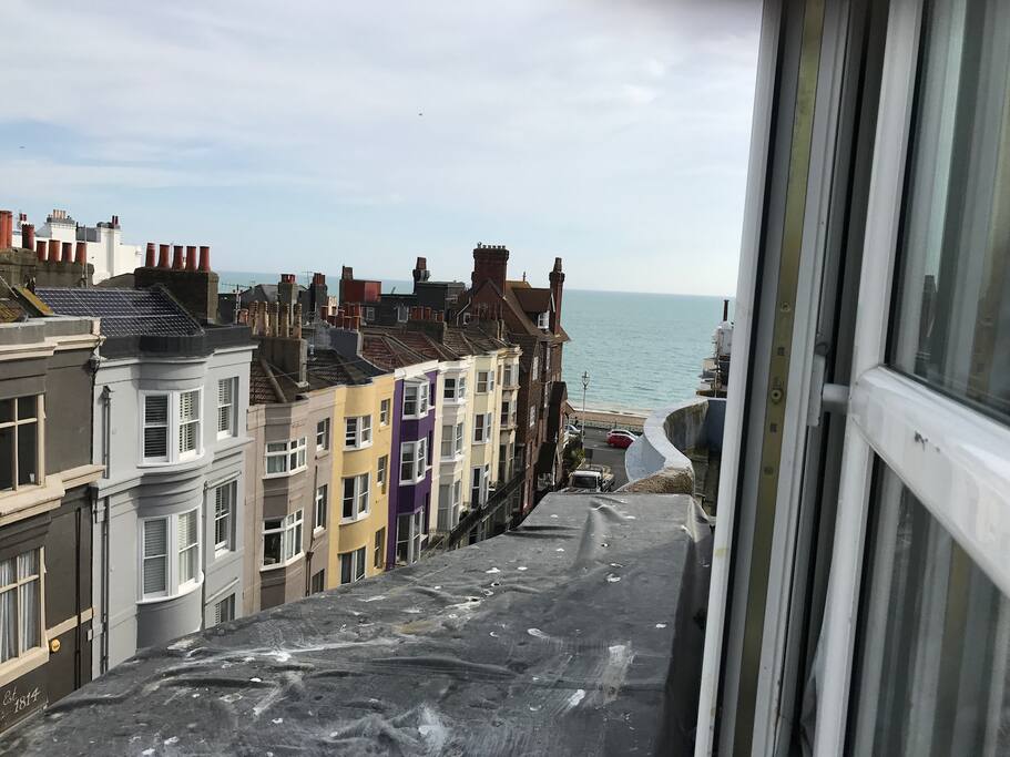 The sea view