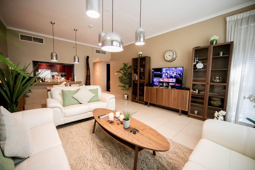 Delight your senses in our vast and spotless living area