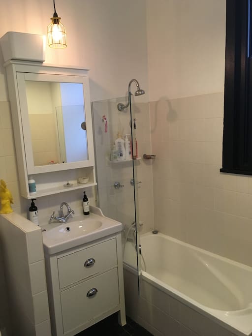 Sunny Bathroom with Bath