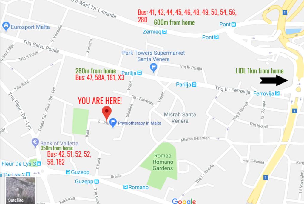 Buses nearby