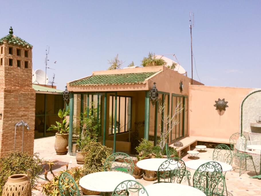 Terrasse de 120m2