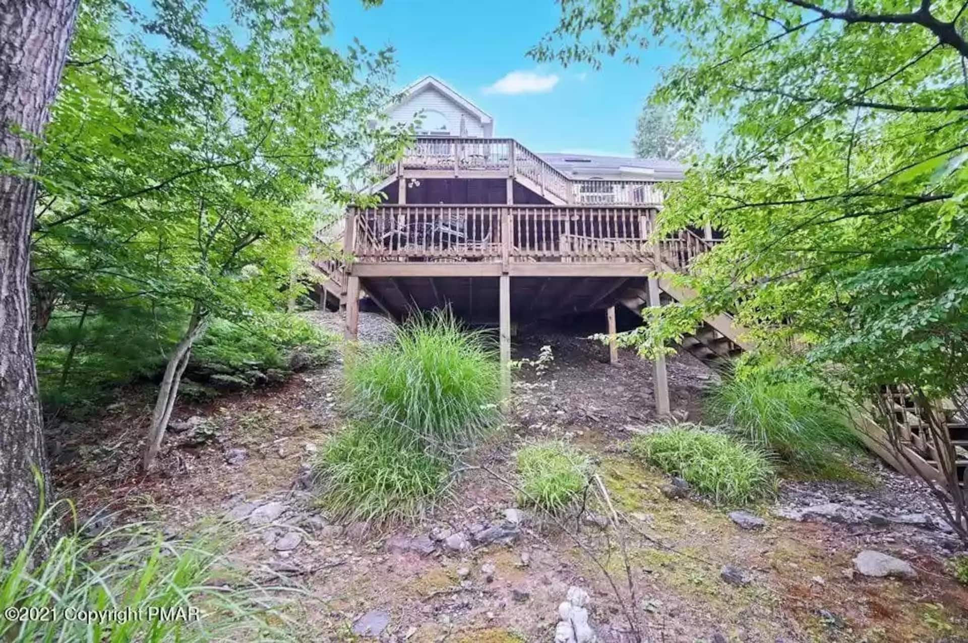 The Poconos at golden hour