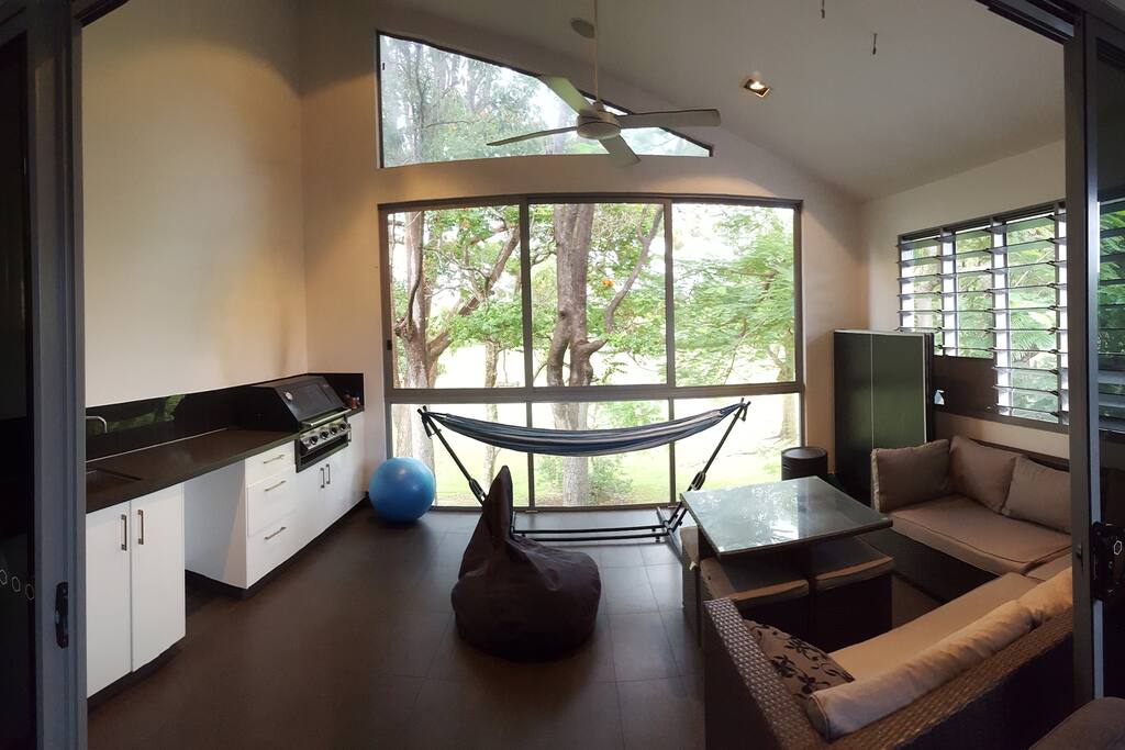 BBQ area