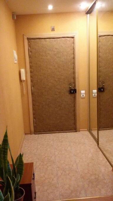 entrance to the apartment