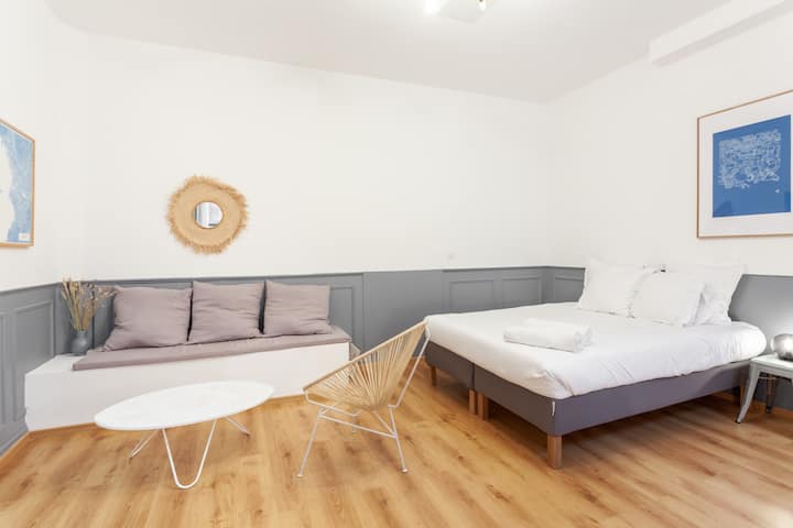 Well arranged studio