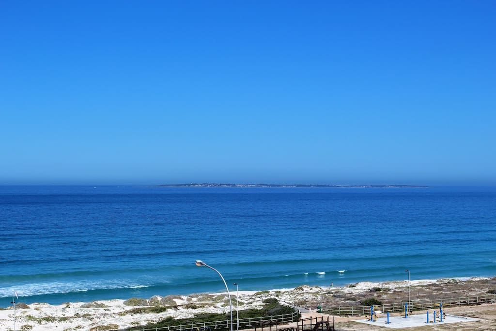 View of Robben Island From the Balconey